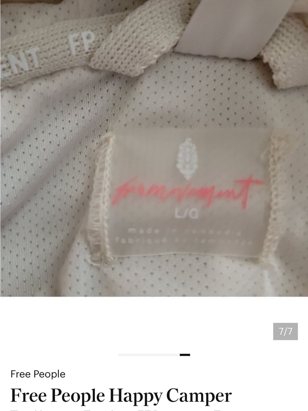 We The Free Free People Happy Camper Oversized Hooded Puffer Jacket - Picture 10 of 16